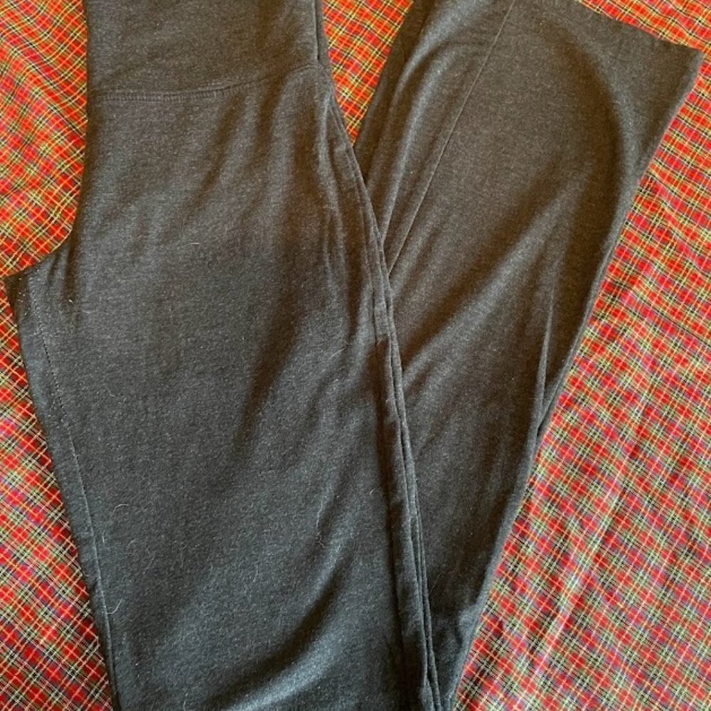 Grey Flared Leggings
